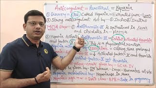 Anticoagulant Part 03 Parenteral Anticoagulants  Anticoagulant Agents  Anticoagulant Example [upl. by Elahcar]