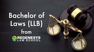 Get your LLB Degree from Regenesys Law School [upl. by Rector]