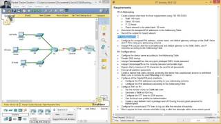 10312  Packet Tracer  Skills Integration Challenge [upl. by Jb350]