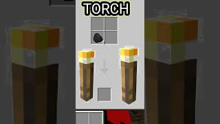 How to make Torch in Minecraft [upl. by Paule]