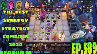 EP 589  ELEMENTALIST AND CADIA RIVERLANDS COMBO PLAY  BUSS SKILL 3  MLBB MAGIC CHESS  SEASON 18 [upl. by Atokad]