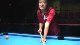 Pool Lessons amp Billiard Instruction  Set amp Slow Back Stroke [upl. by Yecak785]