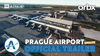 Orbx  Prague Airport  Microsoft Flight Simulator Official Trailer [upl. by Elauqsap]