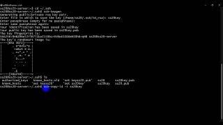 01 Remote Server Using Key Linux [upl. by Davin]