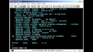 MVS 38 console operations  M53 [upl. by Fabrienne552]