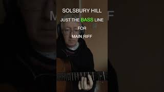 SOLSBURY HILL BASS LINE FOR MAIN RIFF [upl. by Mahmud481]