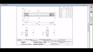 Etudes dun Batiment R3 avec CBS et Robot Structure 15 Ferraillage Poutres [upl. by Ailssa]