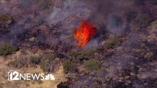 Point Fire burns more than 4800 acres [upl. by Kinemod]