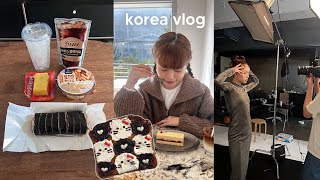 korea vlog  our dream came true eating convenience store food yesstyle haul see you Singapore [upl. by Enilauqcaj283]