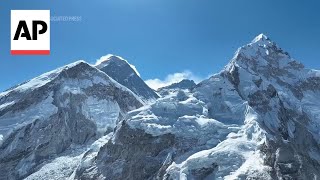 Highest camp on Mount Everest is littered with frozen garbage Sherpas say [upl. by Ramburt716]