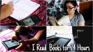 I Read 4 Books in 24 Hours  24 Hour Readathon Vlog [upl. by Cecilia]