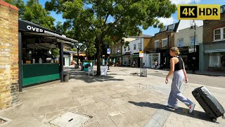 Walking around Wandsworth Town Station Old York Road Ferrier Street London Walking Tour 4K HDR [upl. by Aihsrop]