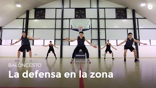 ¿Cómo defender en zona  Baloncesto [upl. by Akayas]