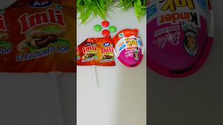 Kinder Joy Box amp Imli Lolipop Popsicle youtubeshorts viralvideo [upl. by Richlad]