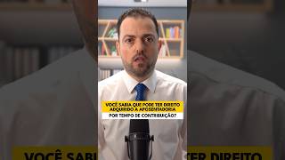 Você sabe como funciona o direito adquirido na Aposentadoria por tempo de contribuição [upl. by Adria658]