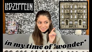 REACTING TO PHYSICAL GRAFFITI BY LED ZEPPELIN  SIDE I EXPLOSIVELY ROCK amp ROLL [upl. by Cadel]