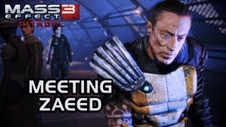 Mass Effect 3 Citadel DLC Meeting Zaeed version 1 [upl. by Redmer]