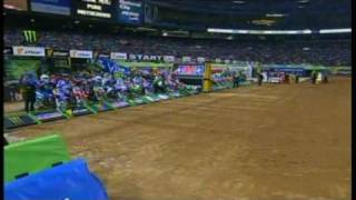 st louis supercross 2009 part 1 [upl. by Simmie]