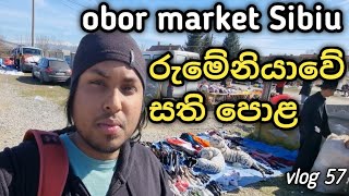 obor market in Sibiu romenia largest market රුමේනියාවේ සති පොළ 🇷🇴 [upl. by Gylys]