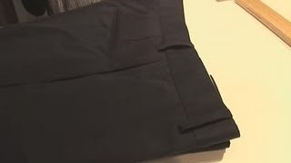 How To Learn Folding Trousers [upl. by Airebma]