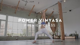 Intermediate Power Vinyasa Yoga Class with Briohny Smyth [upl. by Adnoyek]