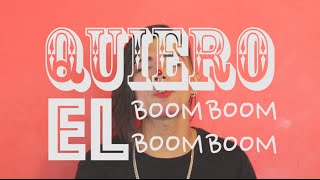 Konstelacion Presenta Ilian Smile  Boom Boom Lyric Video [upl. by Aikrehs]