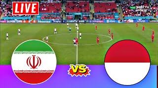 Indonesia vs Iran Live Score Ruslt Football Match  International Friendly Match Siaran Langsung [upl. by Rockwood]