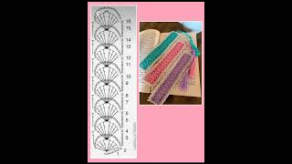 free pattern bookmark sigt cute crochet ❤️ [upl. by Harimas909]