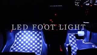 LED フットライト  ディーラーオプション級の高機能フットライト [upl. by Ecerahs]