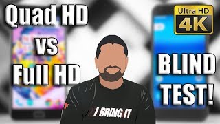 Full HD vs Quad HD  Can You See a Difference 4K [upl. by Tratner54]