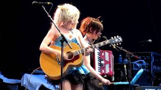 KATZENJAMMER  I WILLwont  DANCE WHEN IyouWALK AWAY  LIVE  SUMMERFEST JULY 4 2010MOV [upl. by Air]