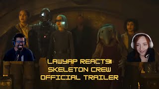 Skeleton Crew Official Trailer Reaction [upl. by Olimreh984]