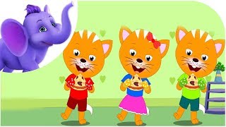 Three Little Kittens  Nursery Rhyme with Karaoke [upl. by Schaeffer]