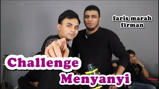 Faris Pengsan  Challenge Menyanyi Faris Azri Tv Team [upl. by Haimarej556]