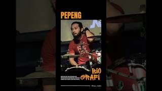 BIOGRAFI PEPENG  EKS DRUMER NAIF shorts feedshorts naif [upl. by Dene]