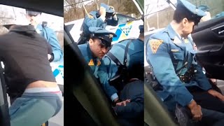 Sovereign Citizen Meets The Asphalt When He Challenges NoNonsense NJ State Troopers [upl. by Ortrud]