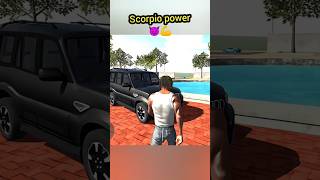 Scorpio power 😈💪 indian bike driving 3d game gaming indianbikedriving3d shorts trending video [upl. by Nahs]