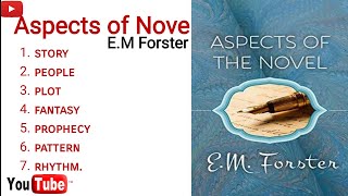 Aspects of Novel by EM Forster Explained in UrduHindi youtube video viral english 1k [upl. by Maude526]