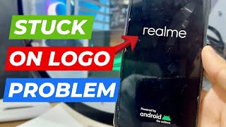 Realme Phone Stuck On Logo Problem Solved 2024 [upl. by Anitsua]