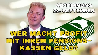 So machen Banken Profit mit deinem PensionskassenGeld 😃 [upl. by Nail]