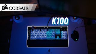 Corsair K100 RGB Optical Mechanical Keyboard  REVIEW [upl. by Prosper3]