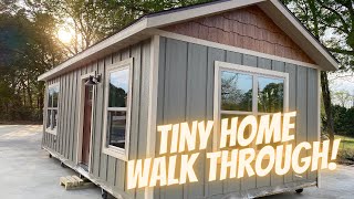 Incredible Tiny Modular Home Walk Through [upl. by Devondra671]