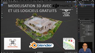 Modélisation 3D avec DJI Mavic3 et des logiciels gratuits [upl. by Benetta447]