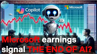 Microsoft EARNINGS signal the END OF THE AI HYPE CYCLE [upl. by Yram]