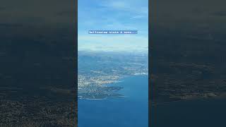 Rientro a Nizza shorts bellavista mare nizza aereo volare viaggio [upl. by Adnorrahs]