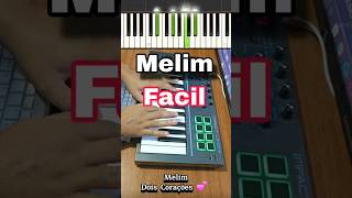 Melim  Dois Corações  Pianos Tutorial piano pianotutorial melim [upl. by Nawk]