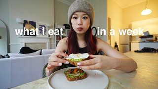 what i eat in a week super easy  quick meals [upl. by Icram]