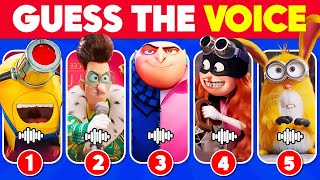 Guess The Despicable Me 4 Characters By Their Voice 🍌🤓🔊  Mega Minion Quiz  fastQUIZ [upl. by Babbie]