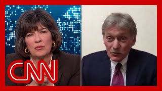 Amanpour pushes back on Kremlin spokesperson [upl. by Quartas149]