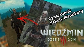 WIEDŹMIN 3  Rynsztunkowe Poradniki  Rynsztunek Wiedźmińskiej Szkoły Mantikory [upl. by Murvyn410]